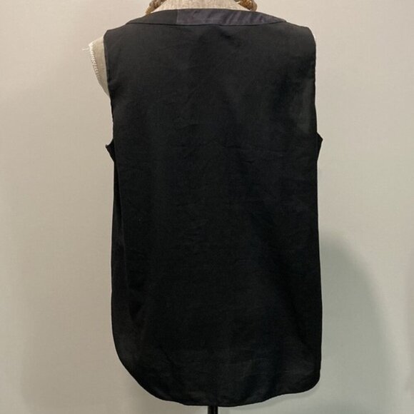 Annie Klein Black Relax Fit Tank Top SZ Large​​​​​​​ - Picture 7 of 11